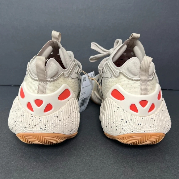Trae Young 3 J Adidas basketball shoes sneakers size US 4 modern futuristic - Picture 7 of 12